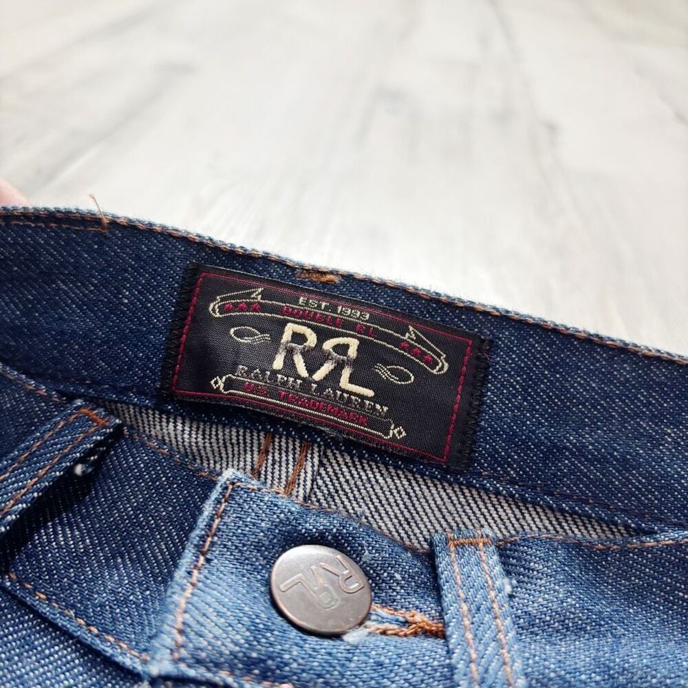 Double RL High Slim Rigid Vintage Jeans 28 X 34 - Women’s XS-S - Picture 3 of 8